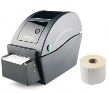 Printer and roll